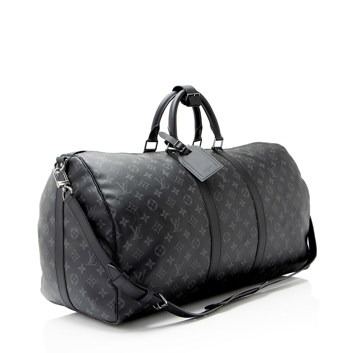 Louis Vuitton Monogram Eclipse Keepall Bandouliere 55 Duffle