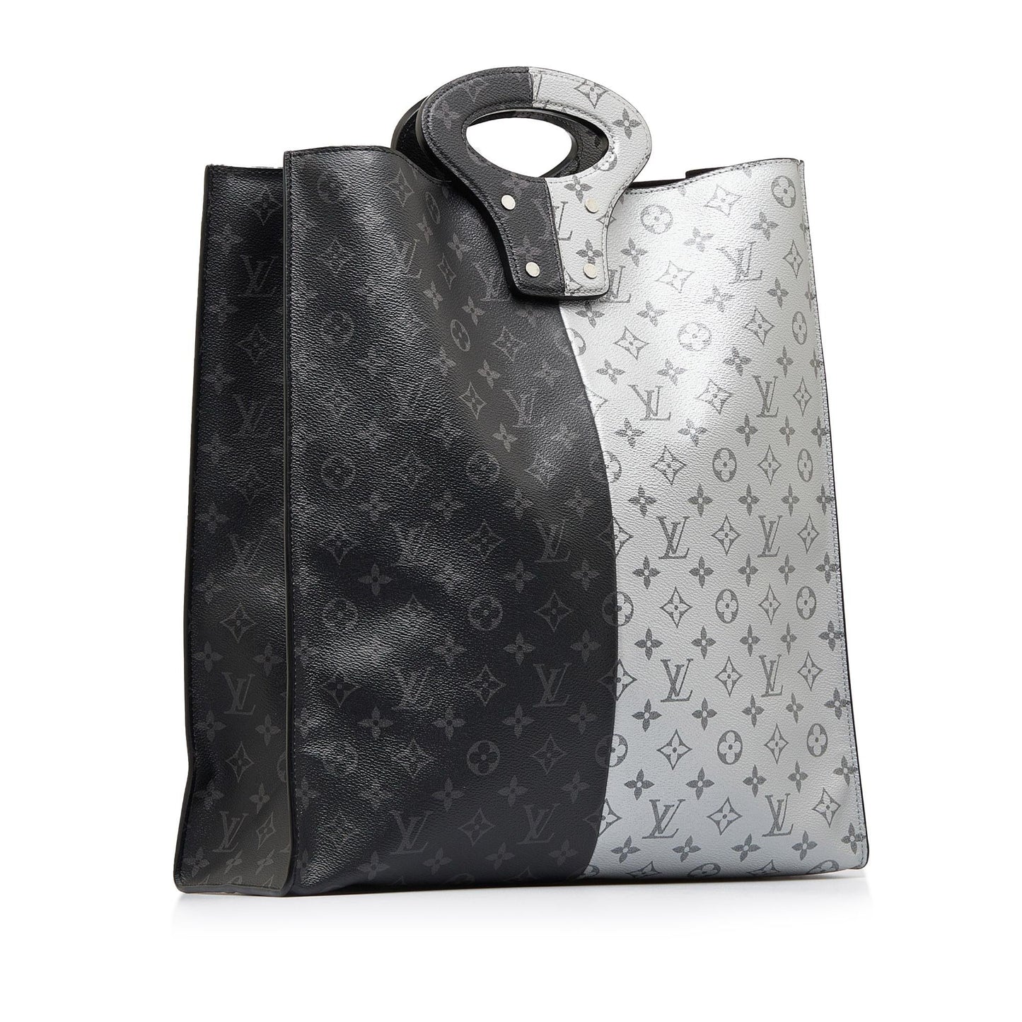 Louis Vuitton Monogram Eclipse North South Tote (SHG-k4XCz5)