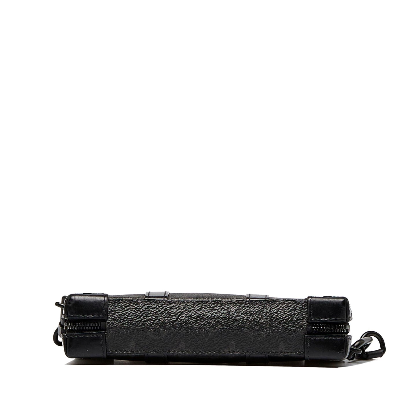 Louis Vuitton Monogram Eclipse Soft Trunk Wallet Crossbody (SHG-4pxj3i)