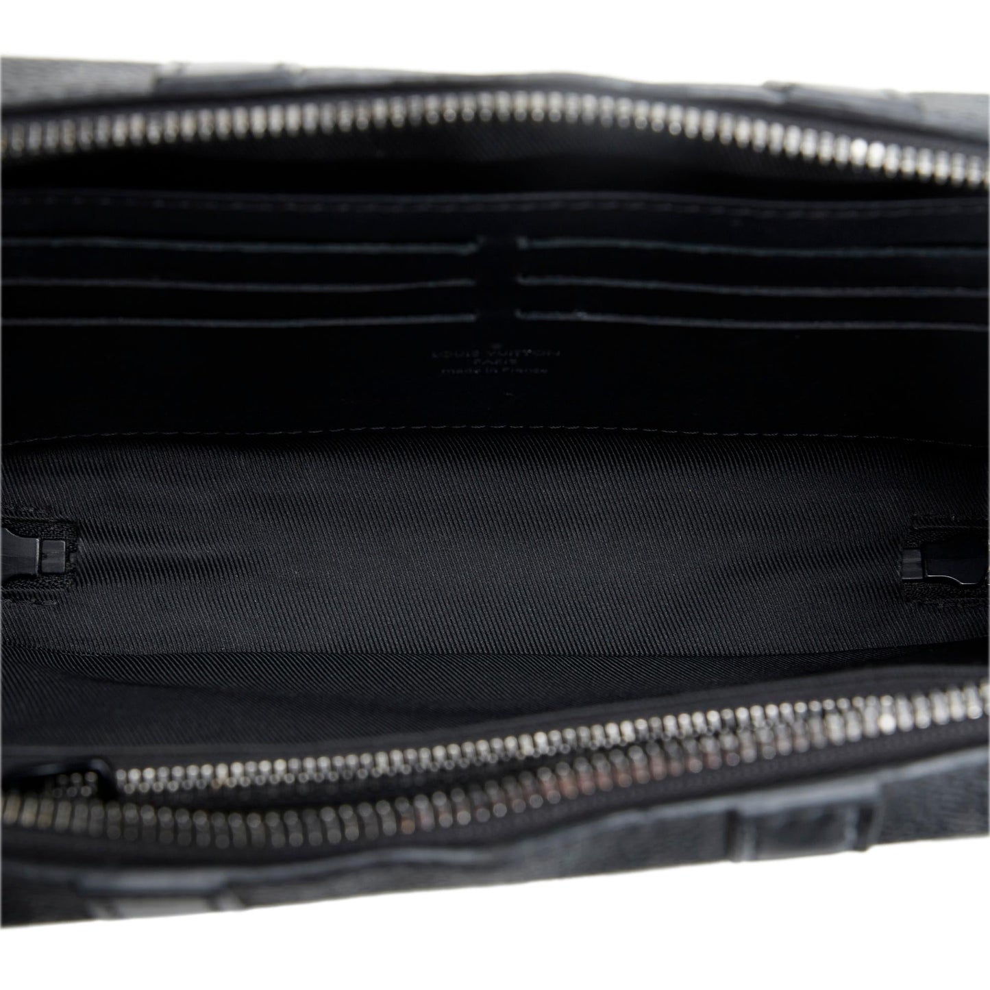Louis Vuitton Monogram Eclipse Soft Trunk Wallet Crossbody (SHG-5AlnAH)