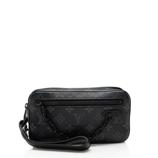 Louis Vuitton Monogram Eclipse Volga Pochette
