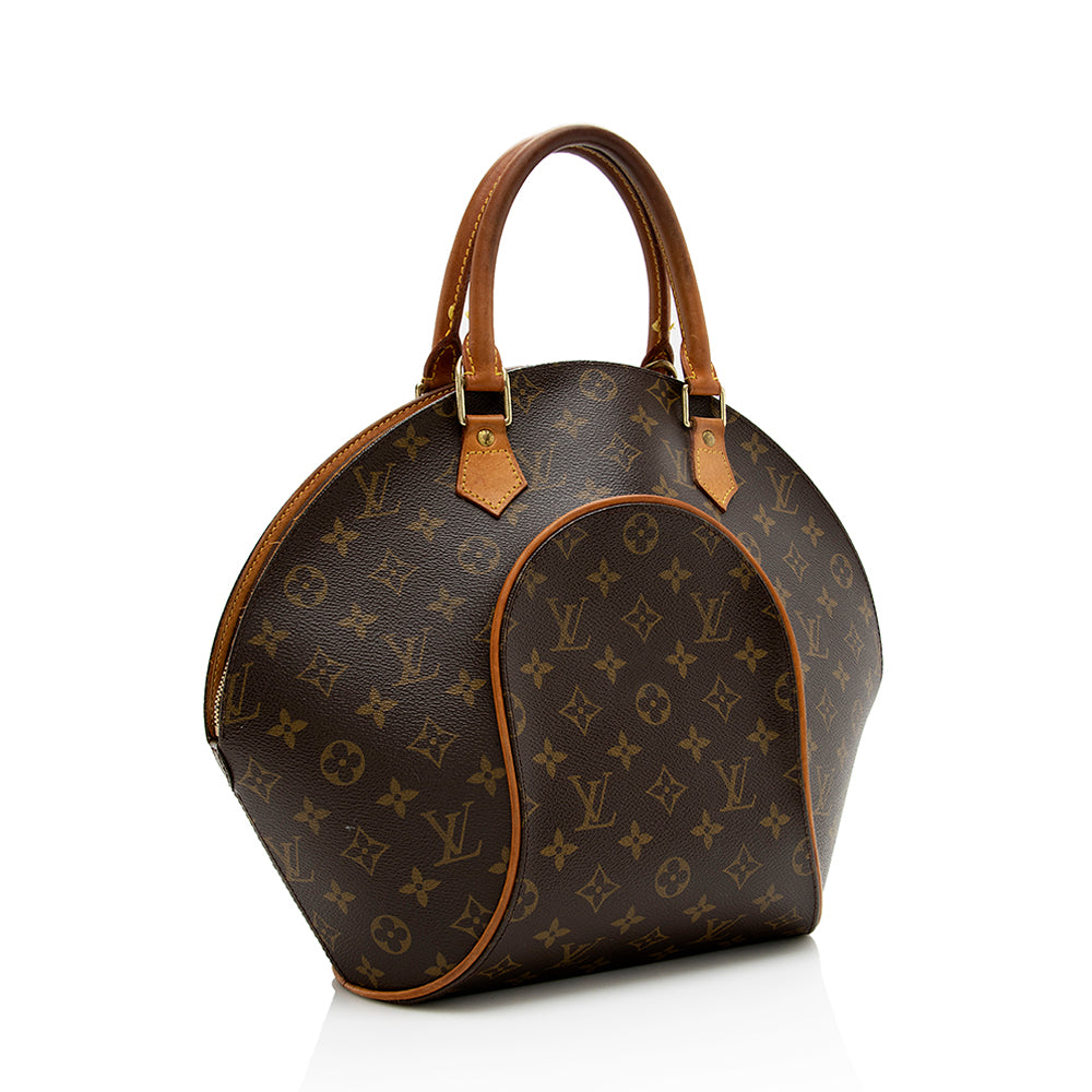 Louis Vuitton Monogram Canvas Ellipse MM Tote (SHF-18411)