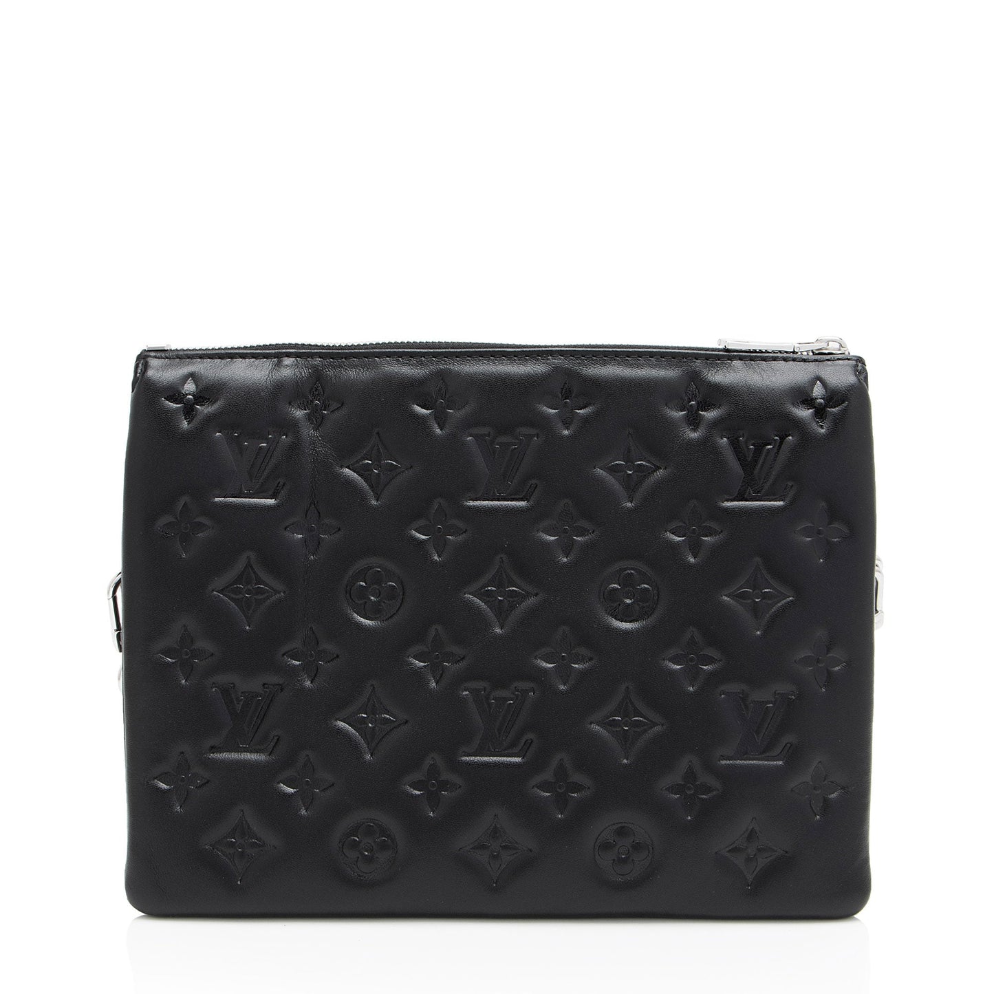 Louis Vuitton Monogram Embossed Lambskin Coussin PM Shoulder Bag (SHF-jwrSkh)