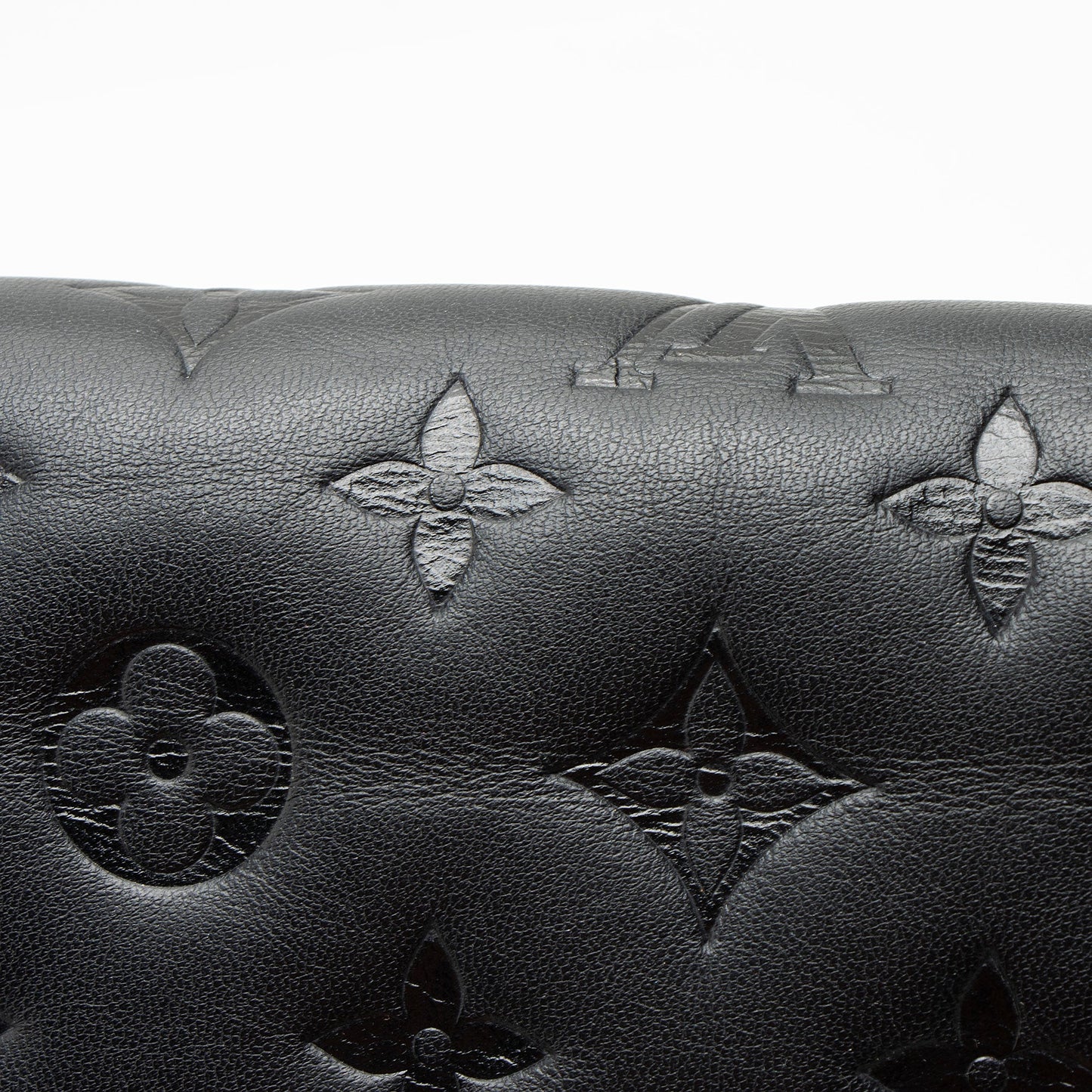 Louis Vuitton Monogram Embossed Lambskin Coussin Pochette