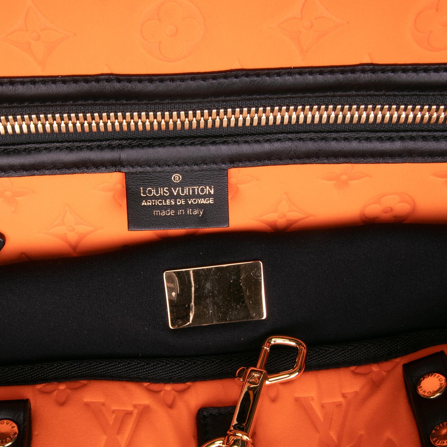 Louis Vuitton Monogram Embossed Neoprene Scuba MM