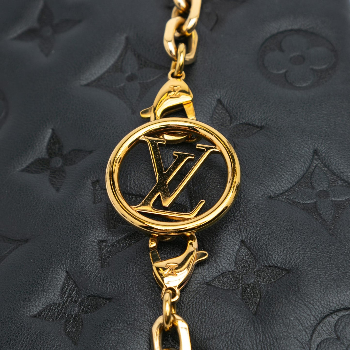 Louis Vuitton Monogram Embossed Pochette Coussin