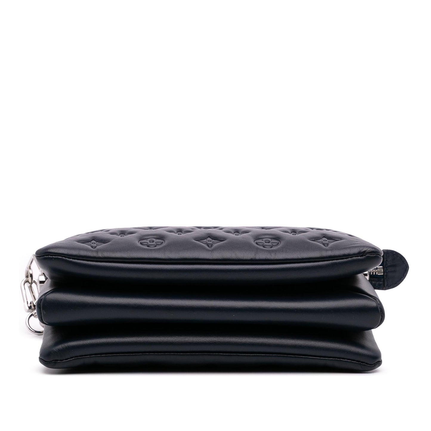Louis Vuitton Monogram Embossed Puffy Lambskin Coussin PM