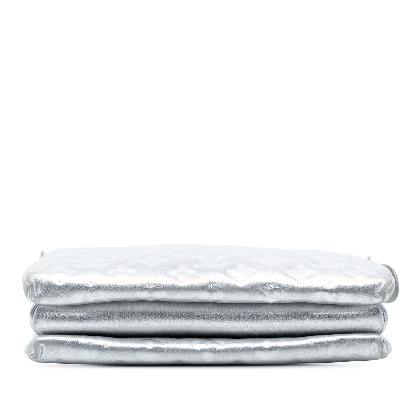 Louis Vuitton Monogram Embossed Puffy Lambskin Coussin PM