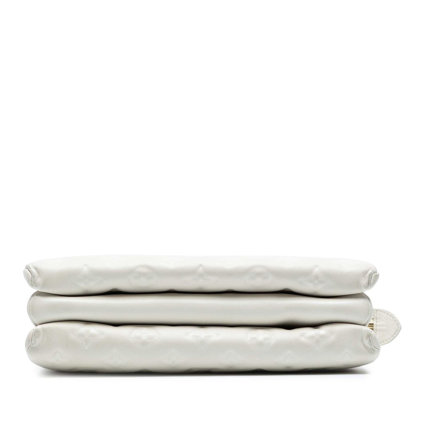 Louis Vuitton Monogram Embossed Puffy Lambskin Coussin PM