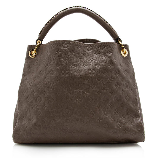 Louis Vuitton Monogram Empreinte Artsy MM Shoulder Bag (SHF-17147)