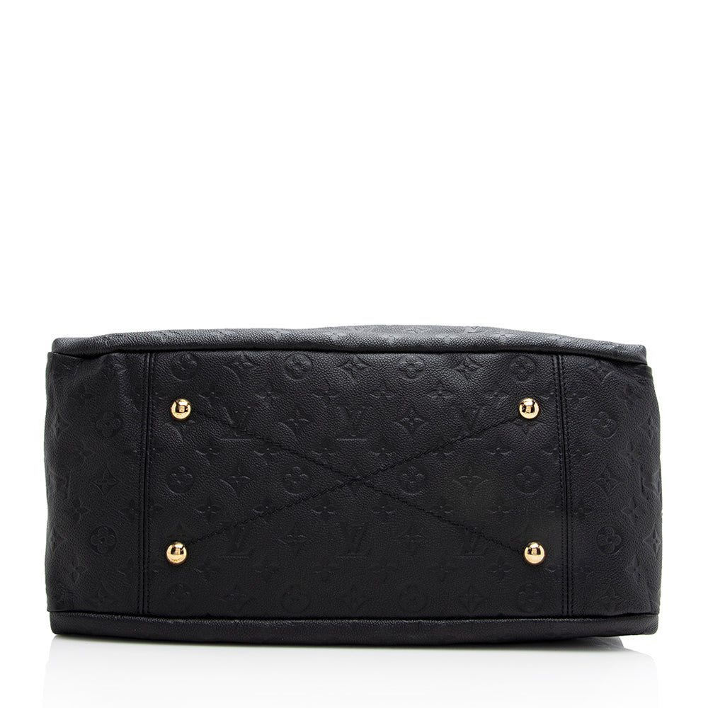 Louis Vuitton Monogram Empreinte Artsy MM Shoulder Bag (SHF-18790)