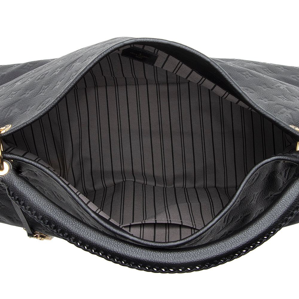 Louis Vuitton Monogram Empreinte Artsy MM Shoulder Bag (SHF-18790)
