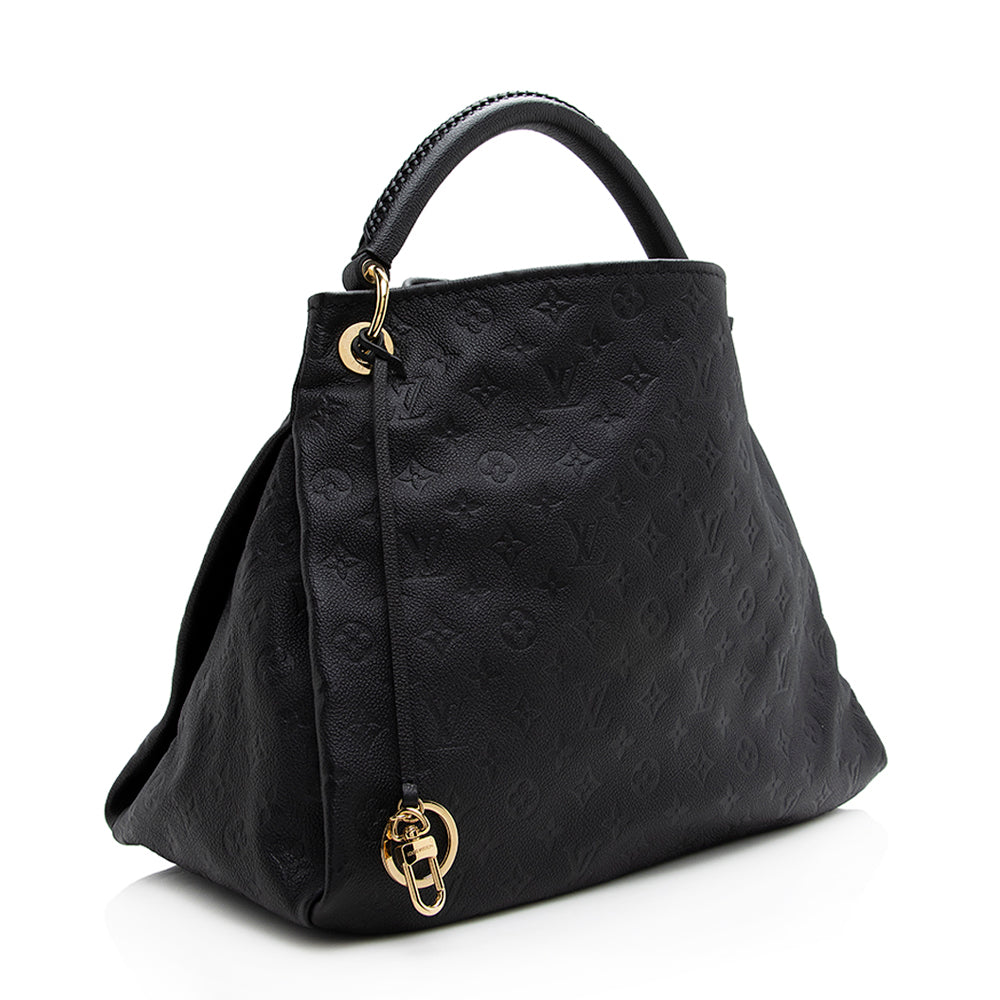 Louis Vuitton Monogram Empreinte Artsy MM Shoulder Bag (SHF-18790)