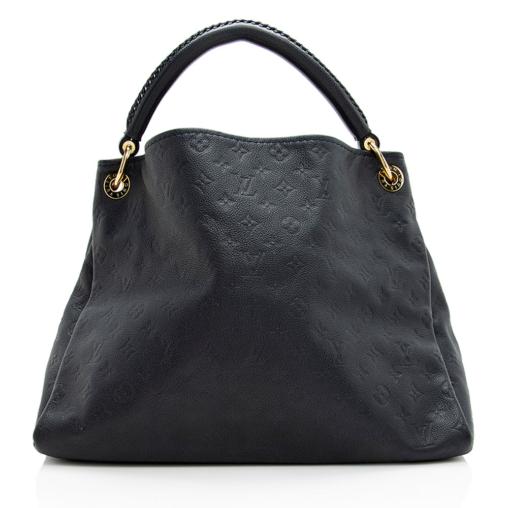 Louis Vuitton Monogram Empreinte Artsy MM Shoulder Bag (SHF-19355)