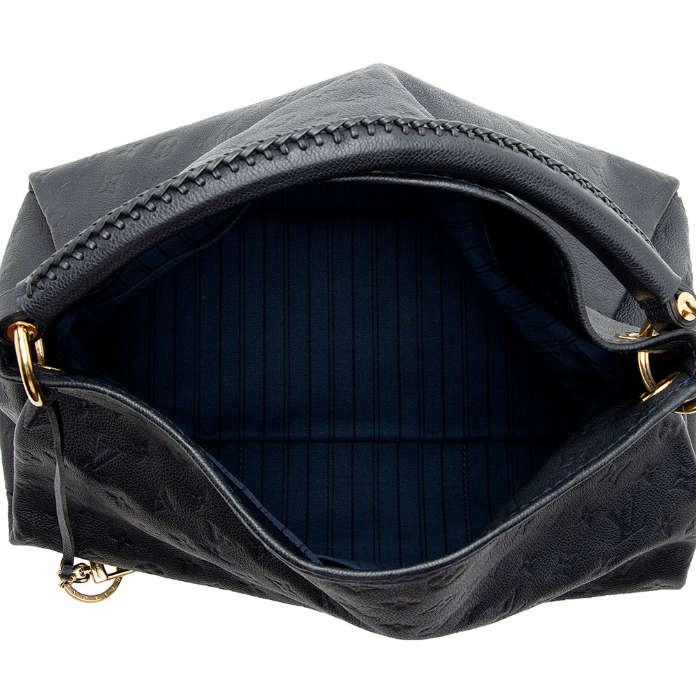 Louis Vuitton Monogram Empreinte Artsy MM Shoulder Bag (SHF-19355)