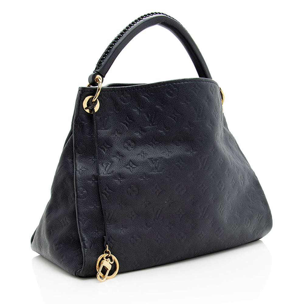 Louis Vuitton Monogram Empreinte Artsy MM Shoulder Bag (SHF-19355)