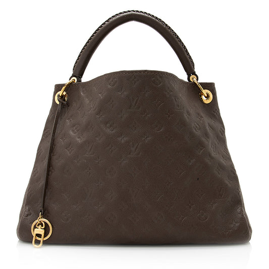 Louis Vuitton Monogram Empreinte Artsy MM Shoulder Bag (SHF-20753)