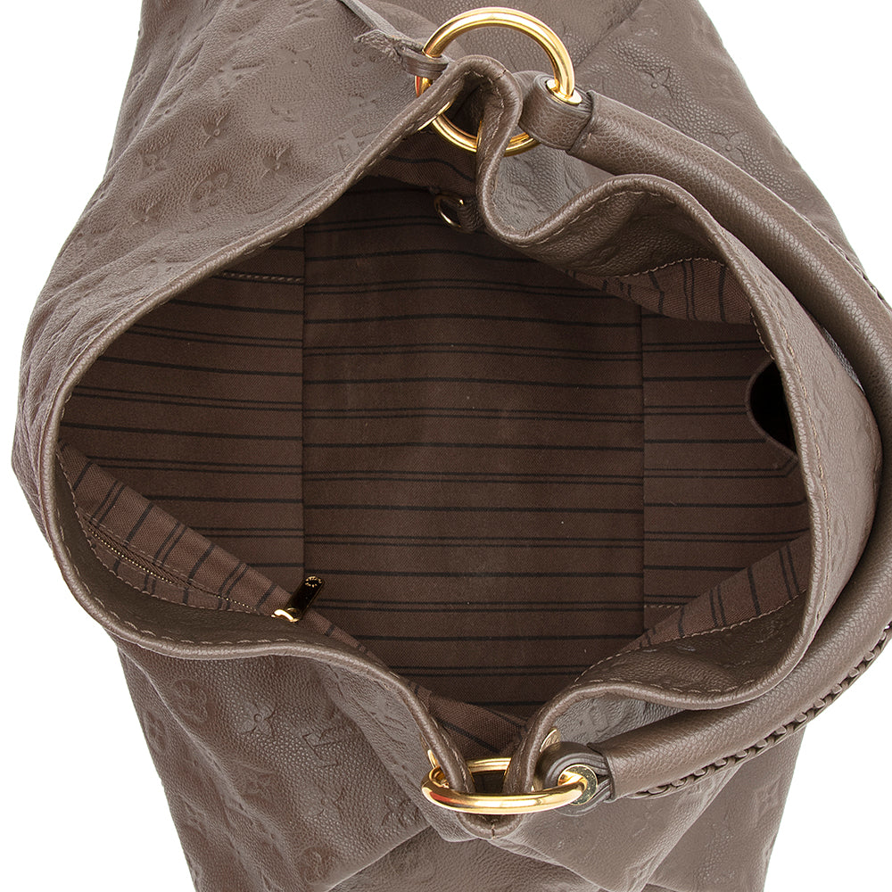 Louis Vuitton Monogram Empreinte Artsy MM Shoulder Bag (SHF-20753)