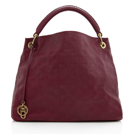 Louis Vuitton Monogram Empreinte Artsy MM Shoulder Bag (SHF-20975)