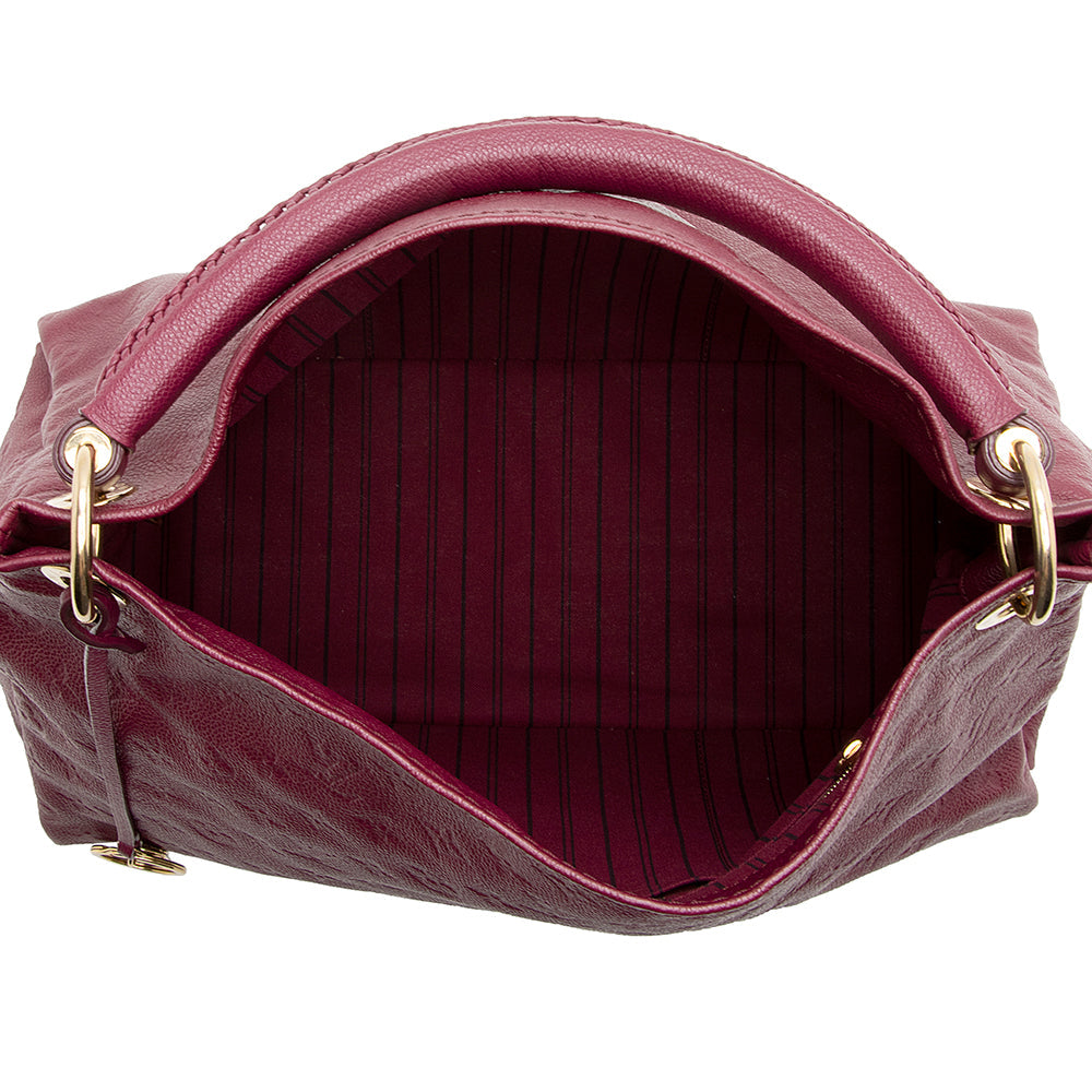 Louis Vuitton Monogram Empreinte Artsy MM Shoulder Bag (SHF-20975)