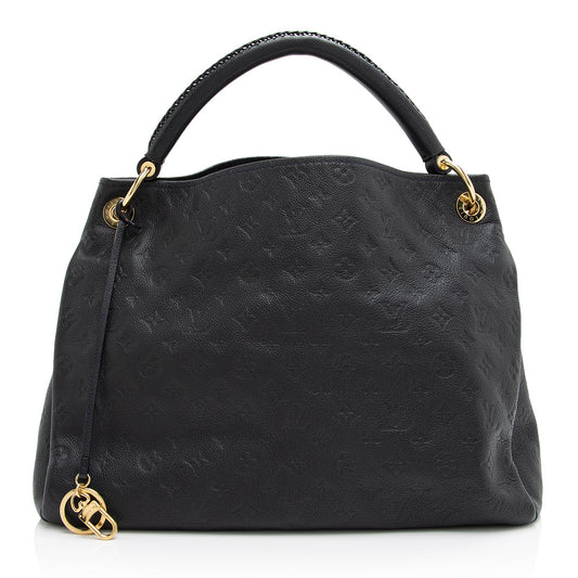 Louis Vuitton Monogram Empreinte Artsy MM Shoulder Bag (SHF-23578)