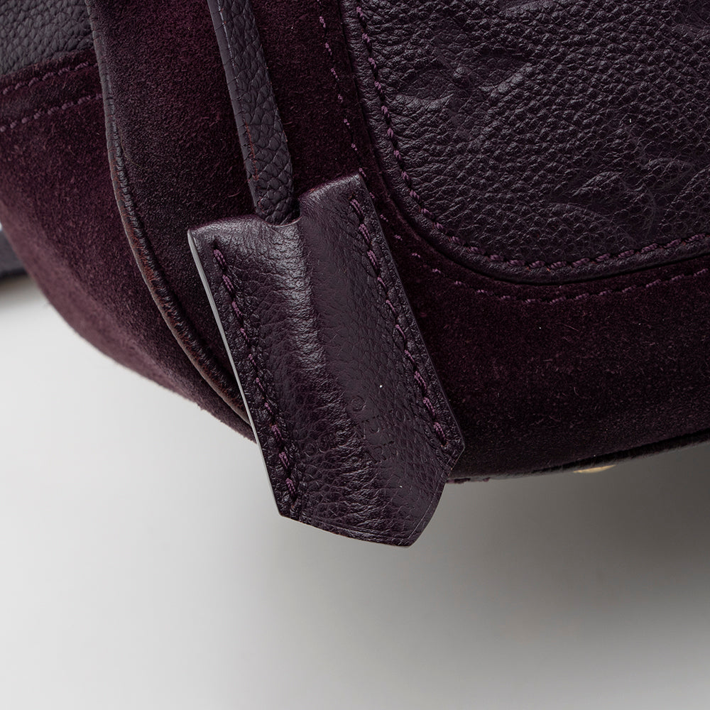 Louis Vuitton Monogram Empreinte Audacieuse PM Hobo (SHF-18021)