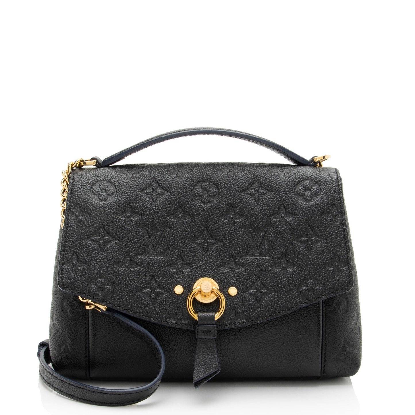 Louis Vuitton Monogram Empreinte Blanche BB Satchel