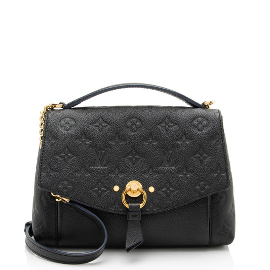 Louis Vuitton Monogram Empreinte Blanche BB Satchel