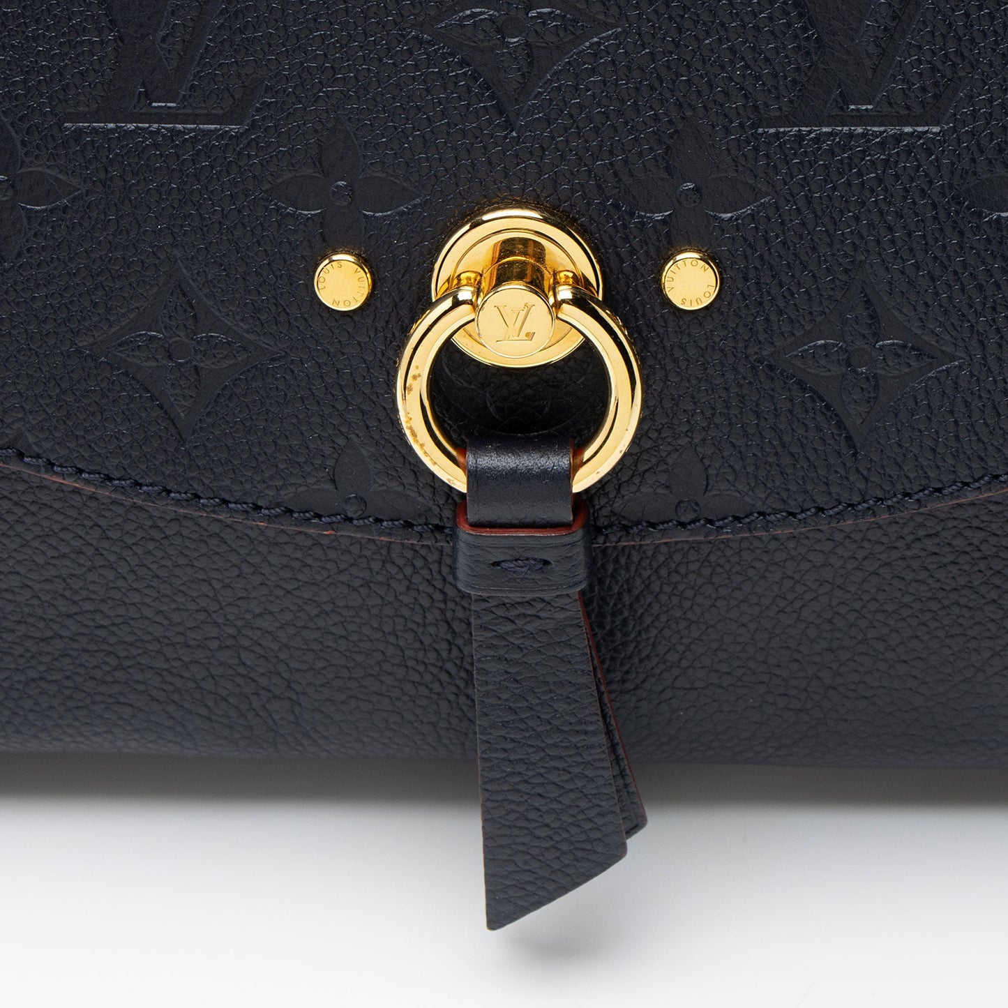 Louis Vuitton Monogram Empreinte Blanche MM Satchel