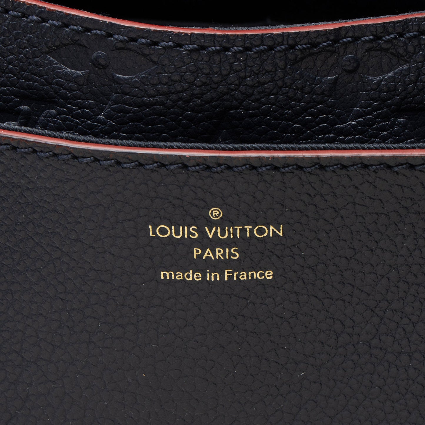 Louis Vuitton Monogram Empreinte Blanche MM Satchel