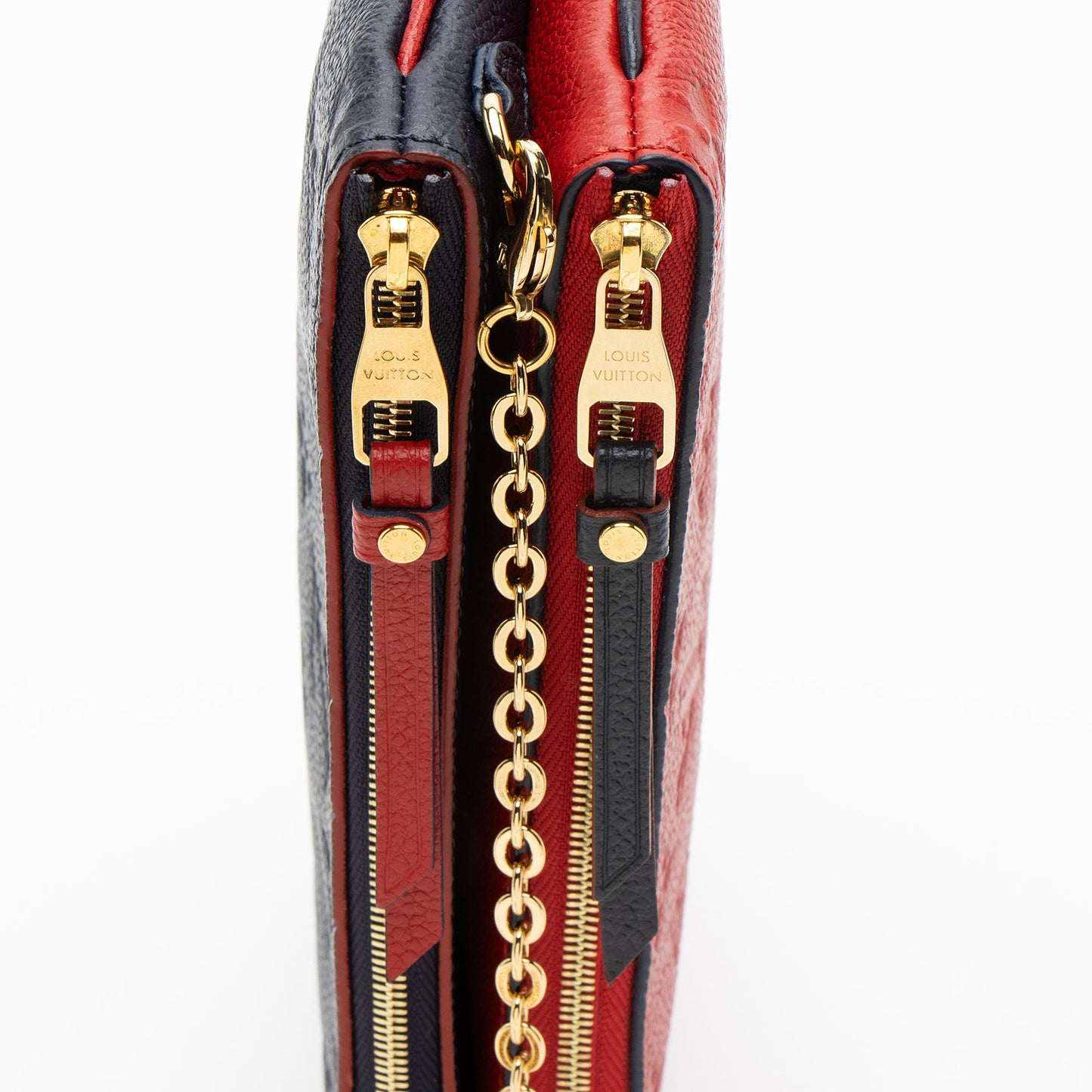 Louis Vuitton Monogram Empreinte Double Zip Pochette