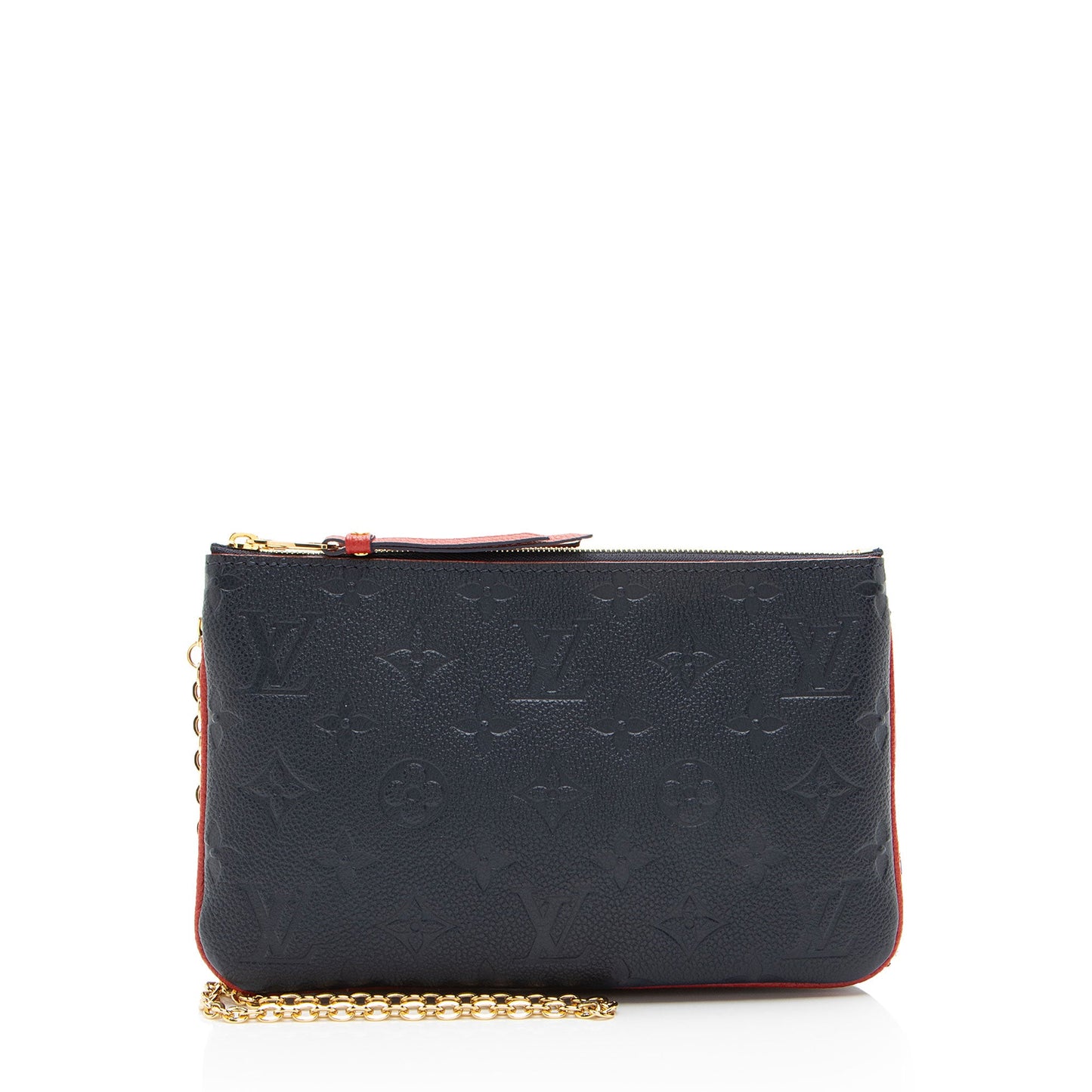 Louis Vuitton Monogram Empreinte Double Zip Pochette