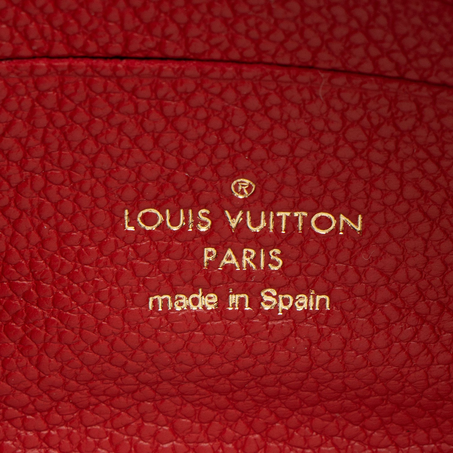 Louis Vuitton Monogram Empreinte Double Zip Pochette