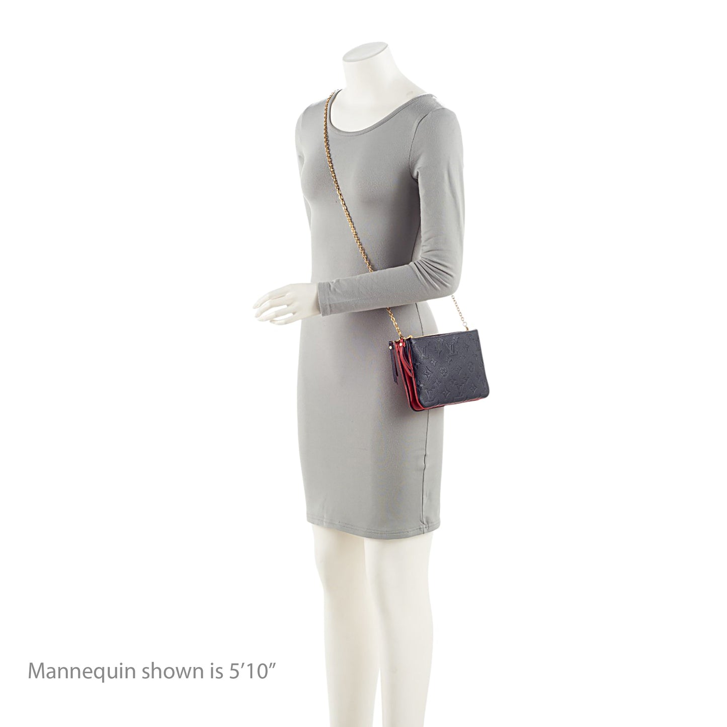 Louis Vuitton Monogram Empreinte Double Zip Pochette