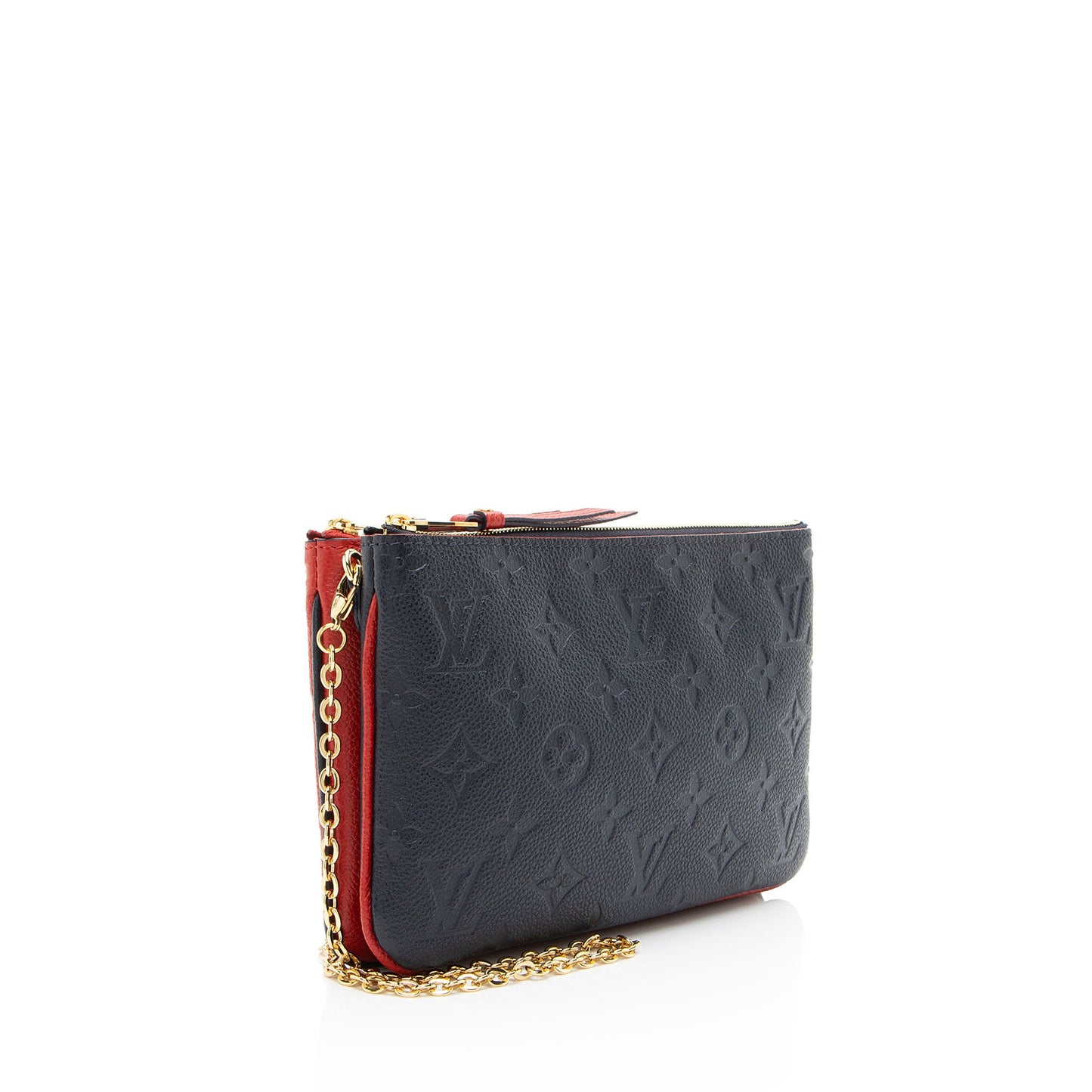 Louis Vuitton Monogram Empreinte Double Zip Pochette