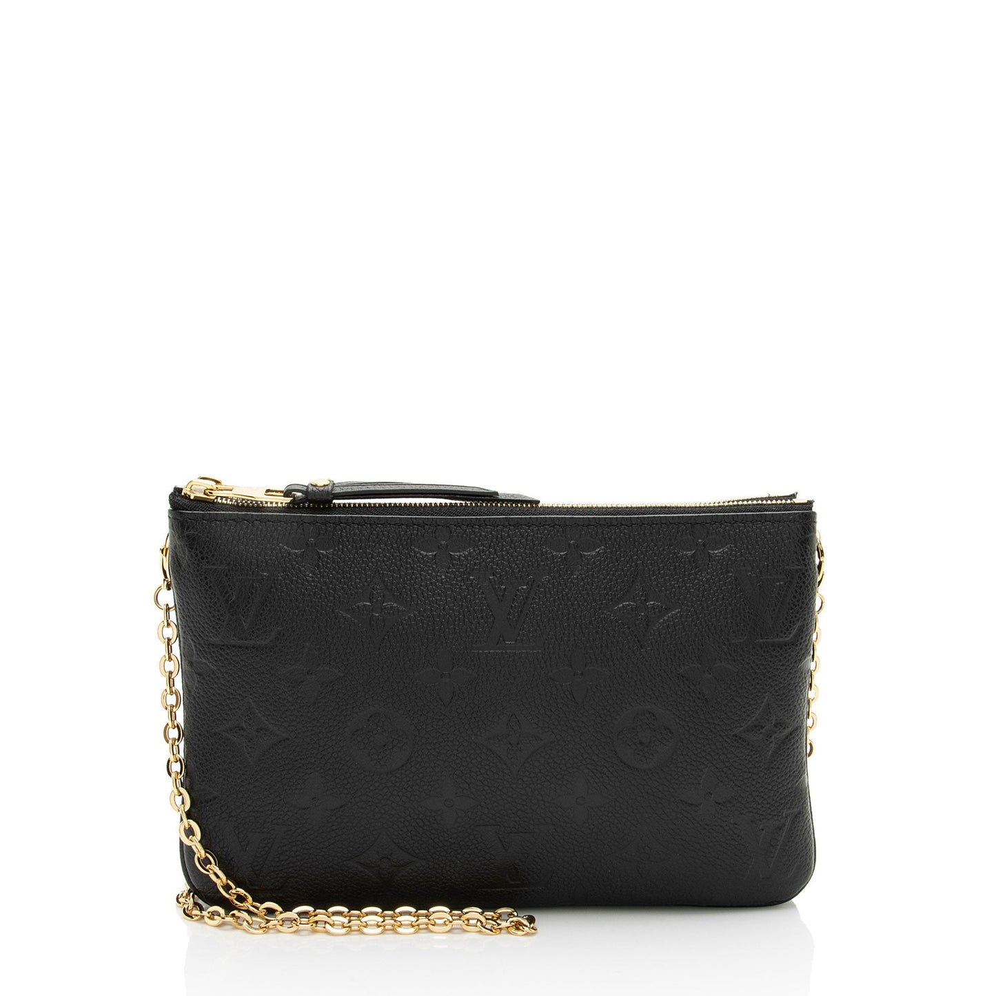 Louis Vuitton Monogram Empreinte Double Zip Pochette