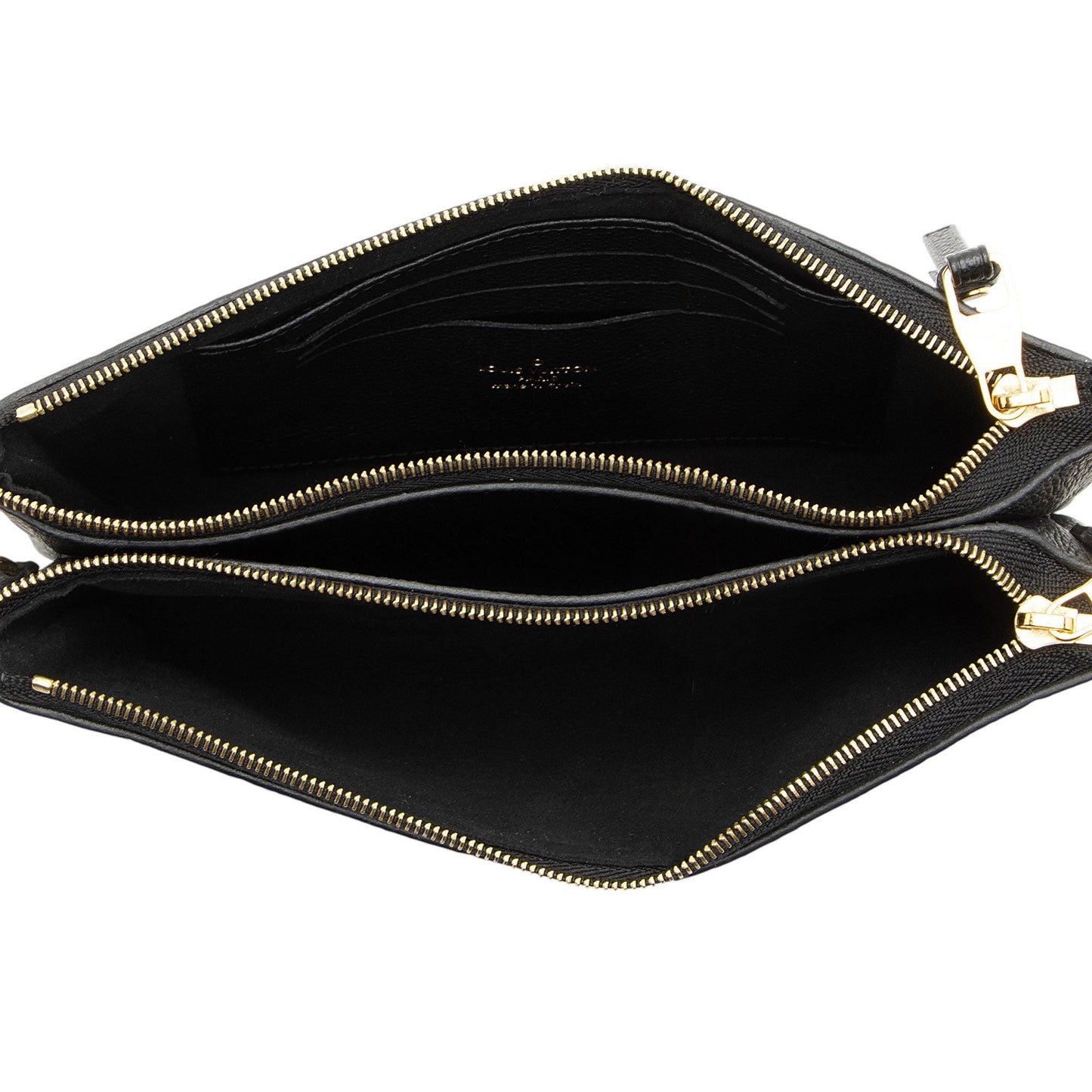 Louis Vuitton Monogram Empreinte Double Zip Pochette