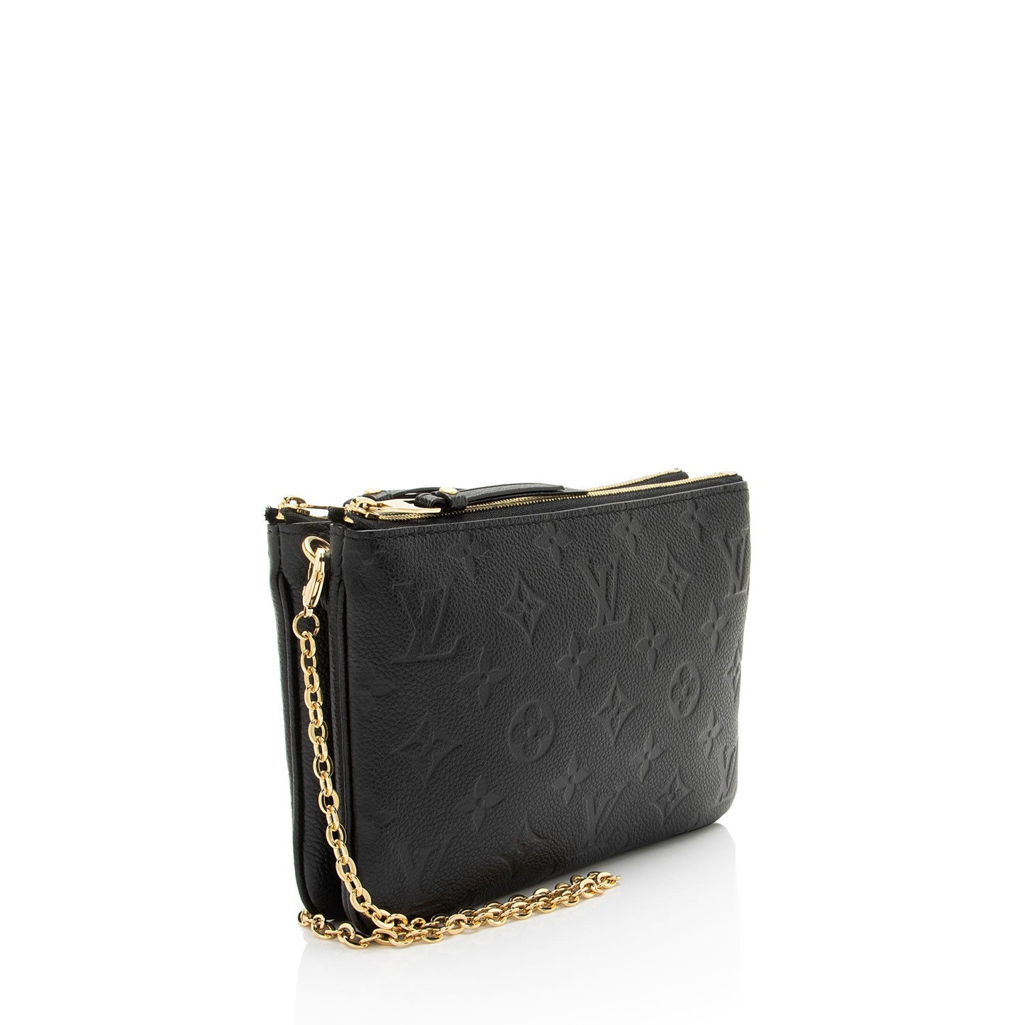 Louis Vuitton Monogram Empreinte Double Zip Pochette
