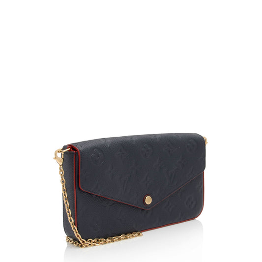 Louis Vuitton Monogram Empreinte Felicie Pochette (SHF-KJUTiB)