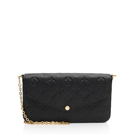 Louis Vuitton Monogram Empreinte Felicie Pochette (SHF-xBbcDj)