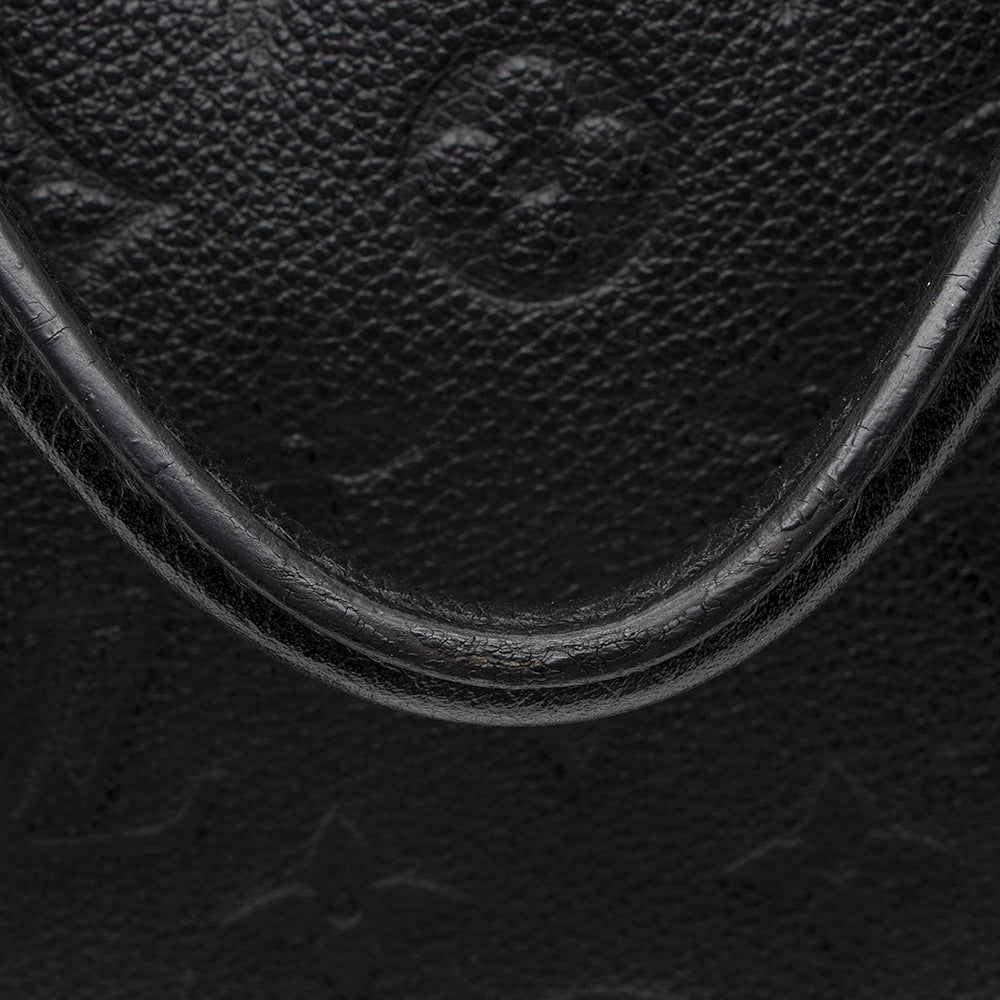 Louis Vuitton Monogram Empreinte Leather Montaigne GM Satchel (SHF-19784)