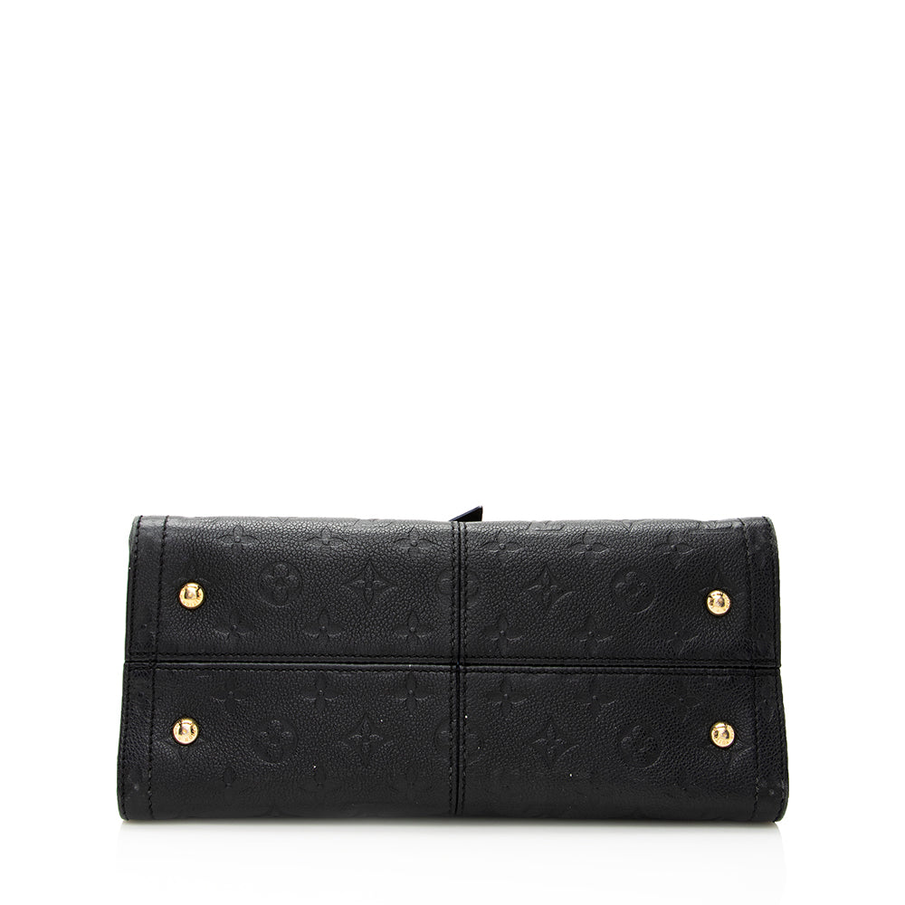 Louis Vuitton Monogram Empreinte Leather Sully PM Satchel (SHF-19494)