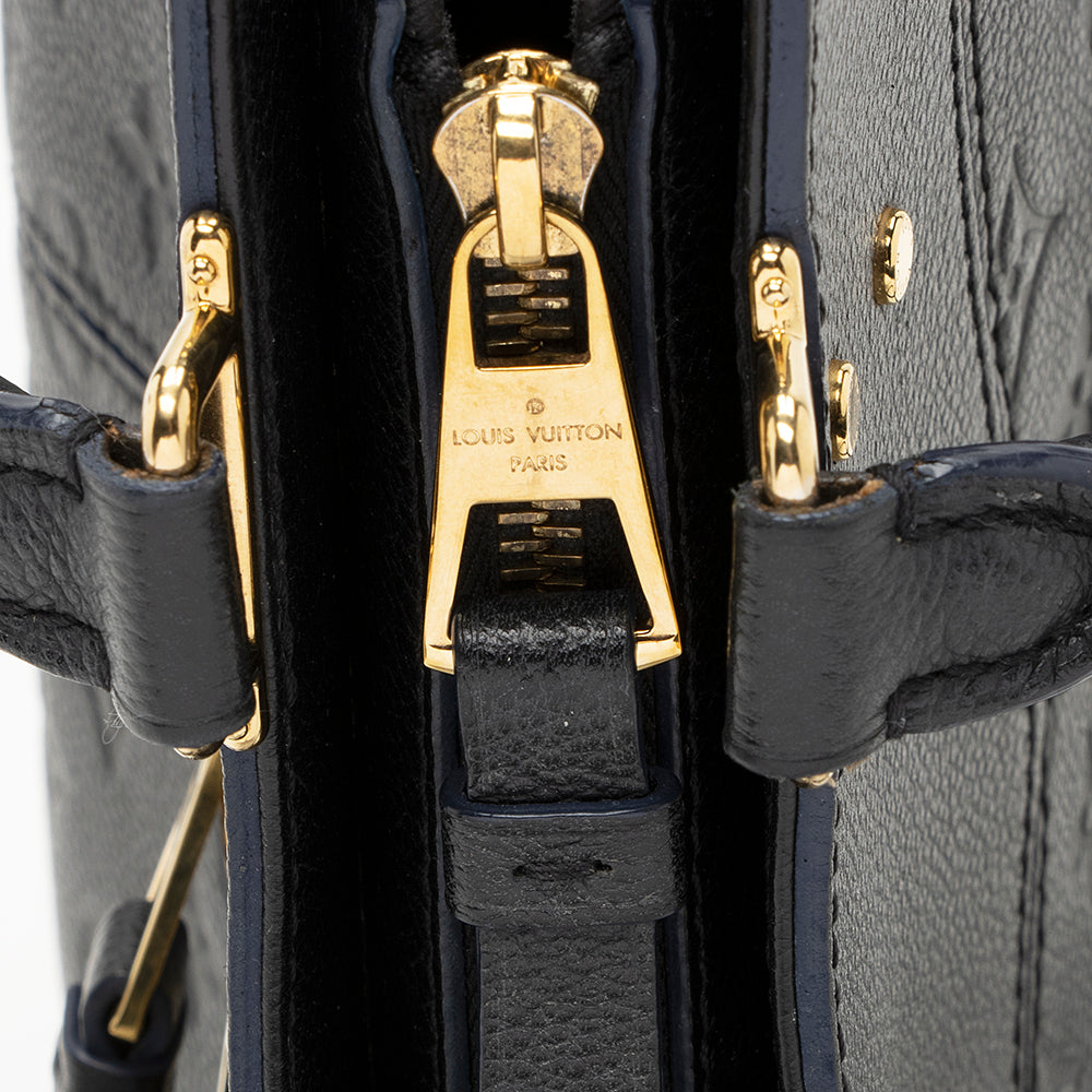 Louis Vuitton Monogram Empreinte Leather Sully PM Satchel (SHF-19494)