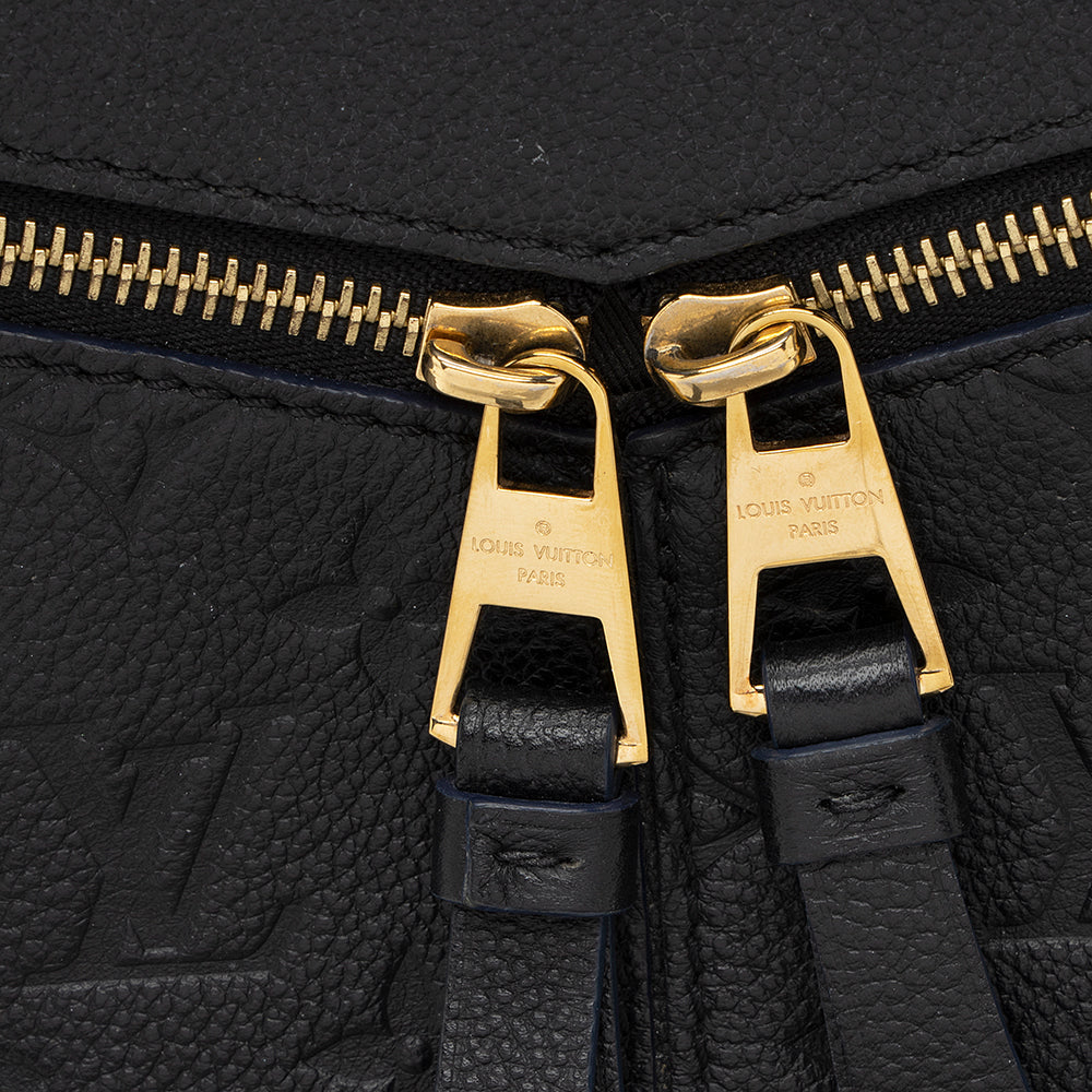 Louis Vuitton Monogram Empreinte Leather Sully PM Satchel (SHF-19494)