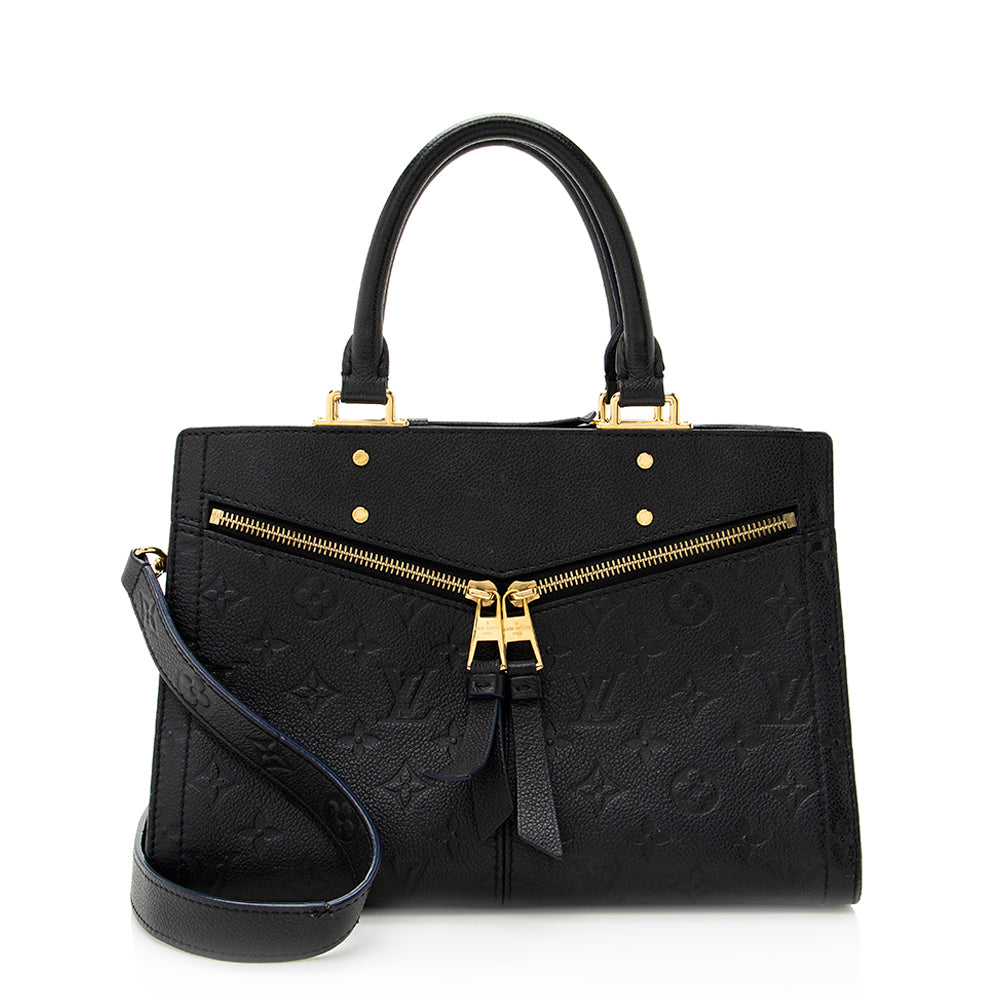 Louis Vuitton Monogram Empreinte Leather Sully PM Satchel (SHF-19494)