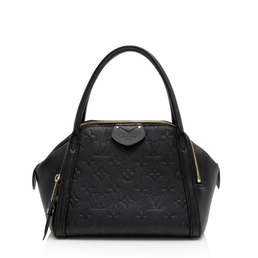 Louis Vuitton Monogram Empreinte Marais BB Satchel (SHF-sQrT33)