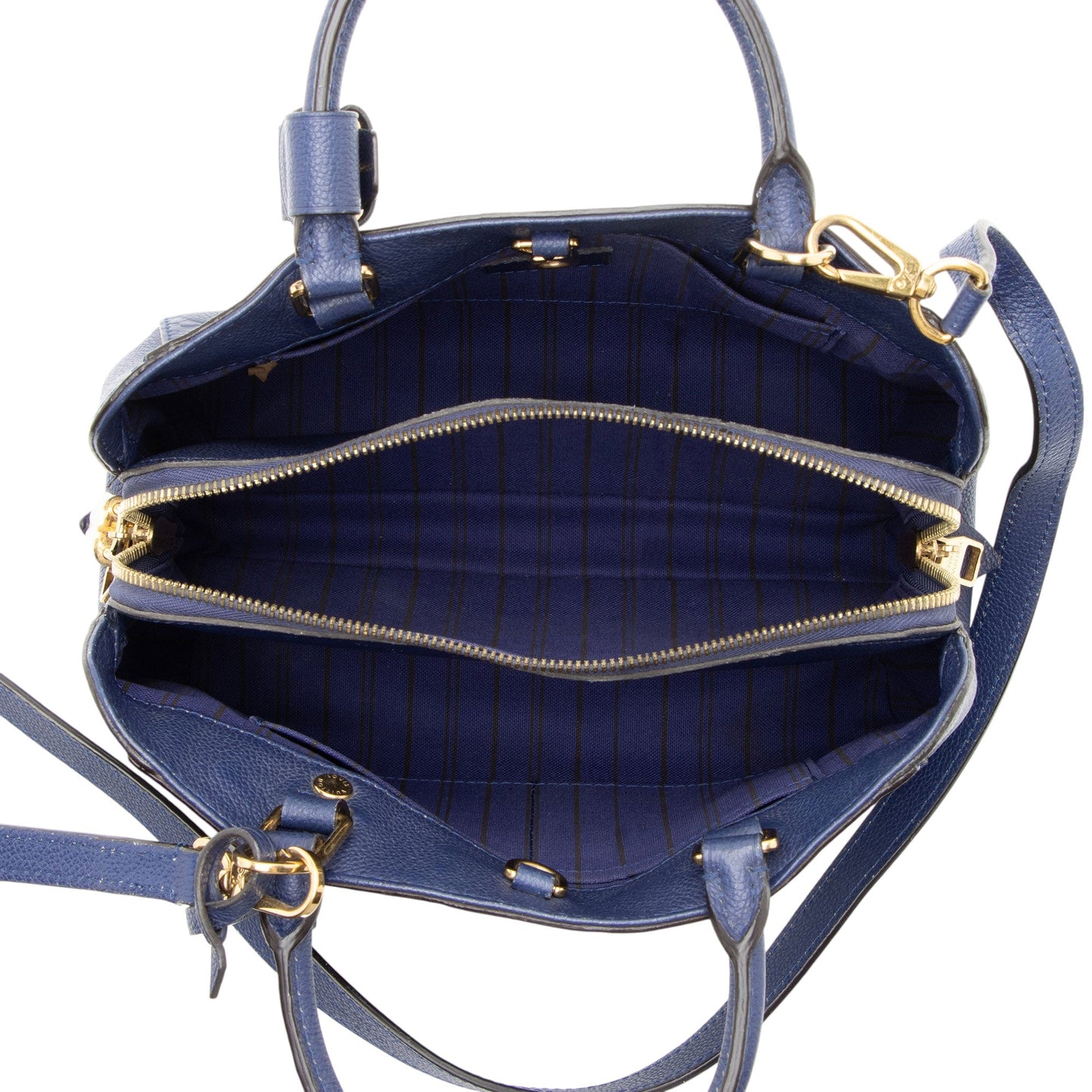 Louis Vuitton Monogram Empreinte Montaigne BB Satchel
