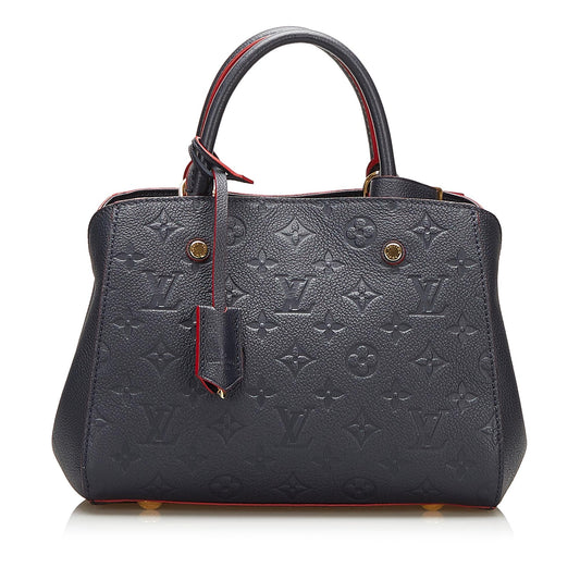 Louis Vuitton Monogram Empreinte Montaigne BB (SHG-37666)