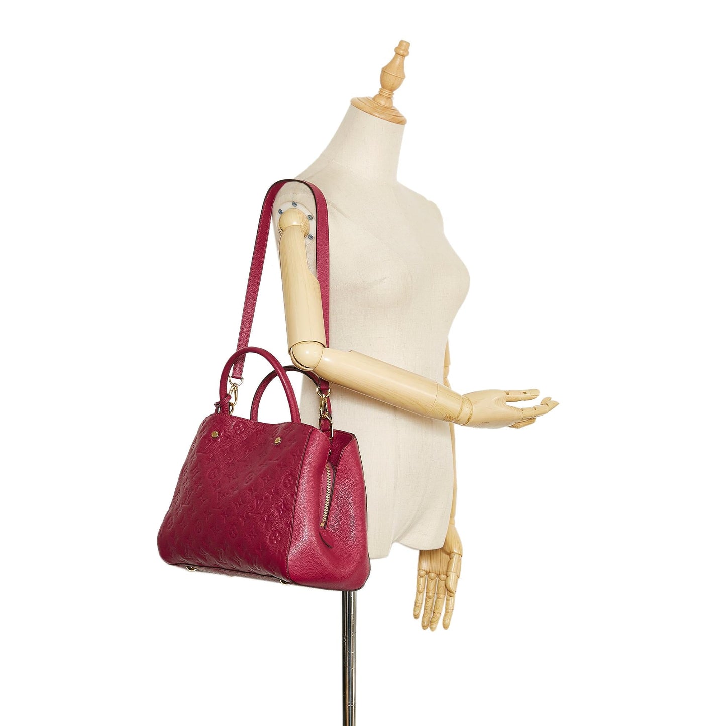 Louis Vuitton Monogram Empreinte Montaigne BB (SHG-37910)