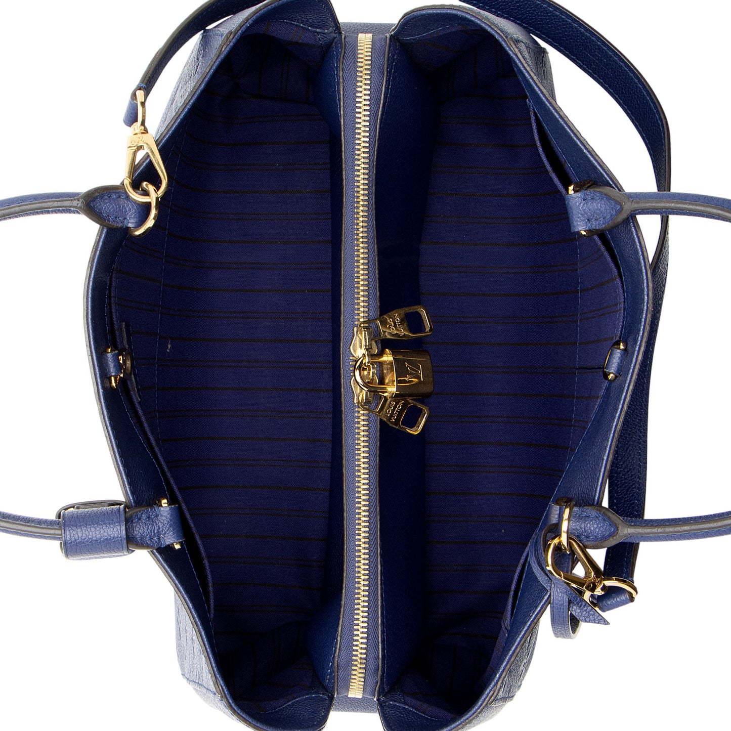 Louis Vuitton Monogram Empreinte Montaigne GM Satchel